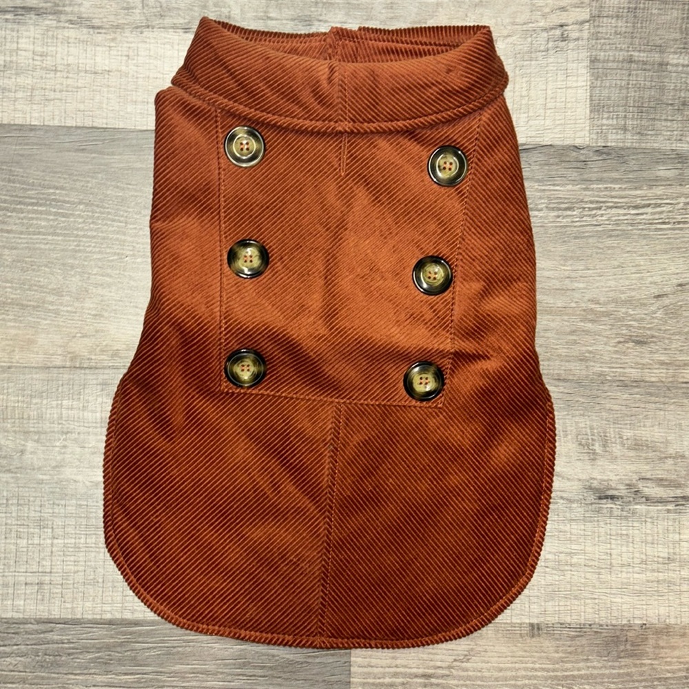 Woolrich cordoroy dog sweater jacket vest